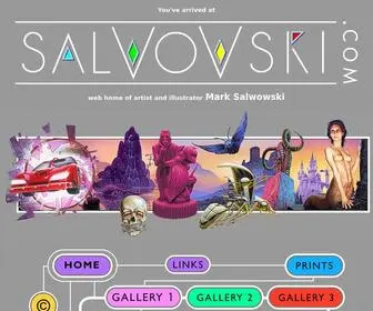 Salwowski.com(Mark Salwowski) Screenshot