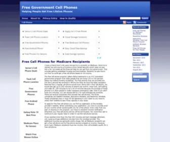Salyeramerican.com(Free Government Cell Phones) Screenshot