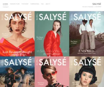Salyse.com(Salysé Magazine) Screenshot