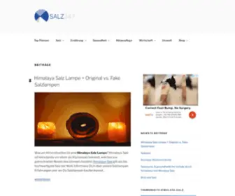 Salz247.de(Alles über Salz) Screenshot