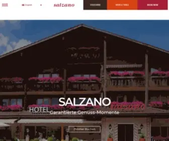 Salzano.ch(SALZANO Hotel) Screenshot