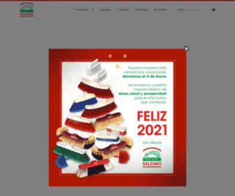 Salzano.com.ar(Fábrica de cepillos) Screenshot