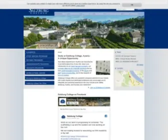 Salzburgcollege.com(Study Abroad Austria) Screenshot