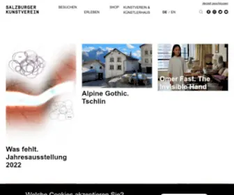 Salzburger-Kunstverein.at(Salzburger Kunstverein) Screenshot