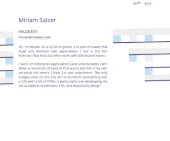 Salzerdesign.com(Salzerdesign) Screenshot