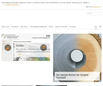 Salzgitter-Flachstahl.de(Salzgitter Flachstahl GmbH) Screenshot