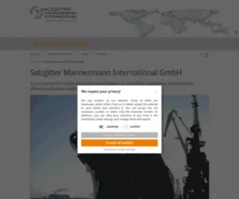 Salzgitter-Mannesmann-International.com(Salzgitter Mannesmann International) Screenshot