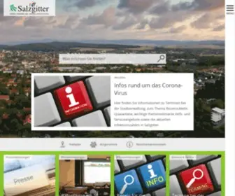 Salzgitter.de(Startseite) Screenshot