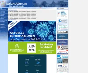 Salzkotten.de(Stadt Salzkotten) Screenshot