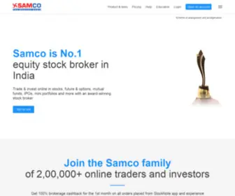 Sam-CO.in(Start Online Trading with Samco) Screenshot