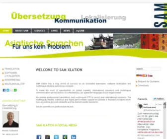 Sam-Engineering.de(Technische Übersetzung) Screenshot