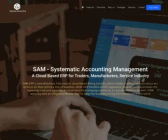Sam-ERP.com(SAM Accounting Business Software) Screenshot