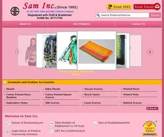 Sam-Incorporated.com(Sam Inc) Screenshot