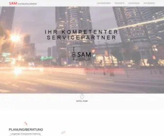 Sam-Solution.de(SAM Schaltanlagen & Montagen) Screenshot