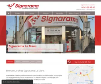 Sam-Web.com(Devient SIGNARAMA Le Mans) Screenshot