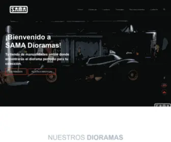 Sama-Dioramas.com(SAMA Dioramas) Screenshot