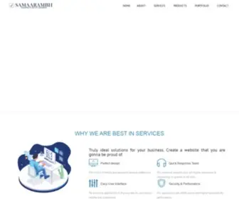 Samaarambh.com(Beginning of Better Tomorrow) Screenshot