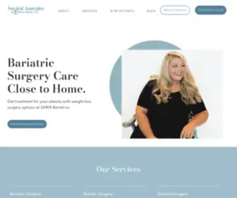 Samabariatrics.com(Bariatric Surgery in Monroe) Screenshot