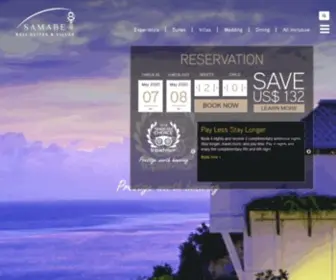 Samabe.com(Bali Resort All Inclusive Luxury Bali Private Villas Nusa Dua Beachfront) Screenshot