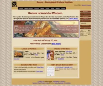 Samaelgnosis.us(Instituto Cultural Quetzalcoatl) Screenshot