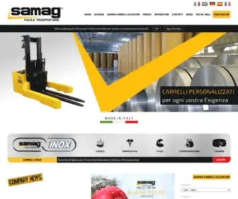 Samag.it(Carrelli elevatori per la movimentazione interna) Screenshot