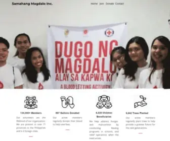 Samahangmagdalo.org(Samahangmagdalo) Screenshot