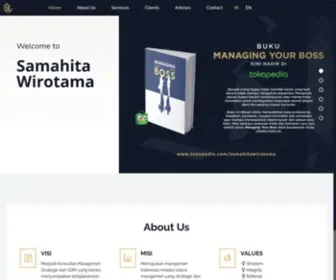 Samahitawirotama.com(Samahita Wirotama) Screenshot