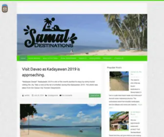 Samaldestinations.com(Samal Destination) Screenshot