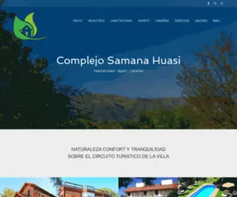 Samana-Huasi.com.ar(Villa de Merlo San Luis) Screenshot