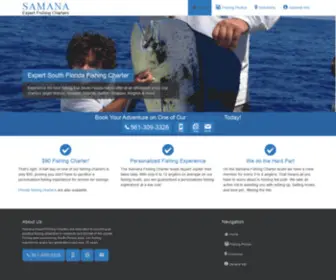 Samanacharters.com(Jupiter Florida Fishing Charter Boat) Screenshot