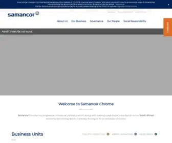 Samancorcr.com(Samancor chrome) Screenshot