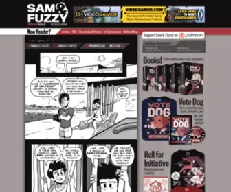 Samandfuzzy.com(Sam & Fuzzy) Screenshot