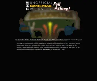 Samandmax.net(Sam & Max Headquarters) Screenshot