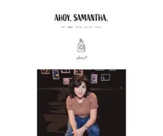 Samanthacorbin.com(Sam Corbin) Screenshot