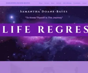 Samanthadoane-Bates.com(Past Life Regression) Screenshot