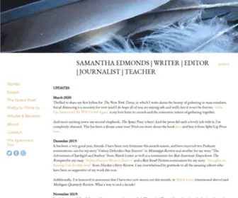 Samanthaedmonds.com(Samantha Edmonds) Screenshot