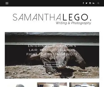 Samanthalego.com(Samantha Lego) Screenshot