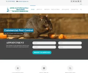 Samapestcontrol.com(Pest control company in dubai) Screenshot