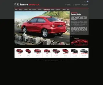 Samarahonda.com(Honda Showroom West Delhi) Screenshot