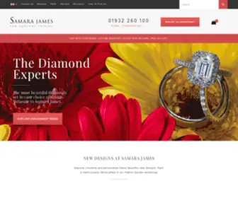 Samarajames.ie(Engagement rings from Samara James) Screenshot