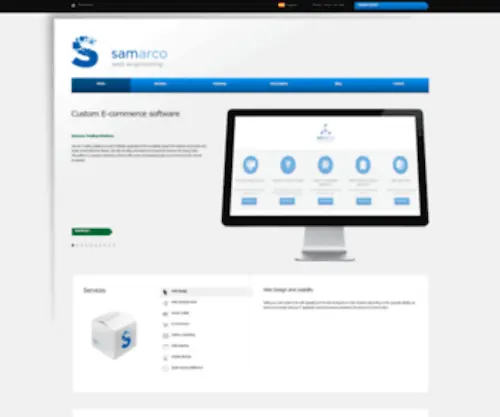Samarcoweb.com(Desarrollo) Screenshot