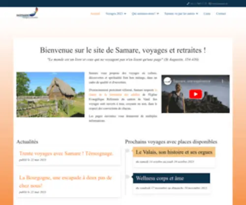 Samare.ch(Accueil) Screenshot