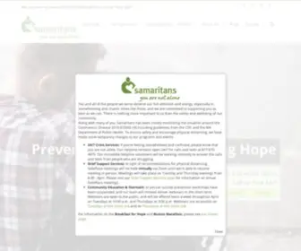 Samaritanshope.org(Samaritans) Screenshot