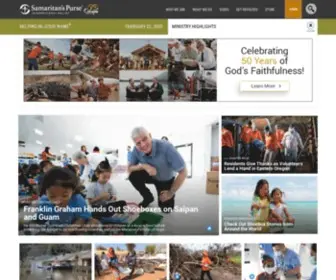 Samaritanspurse.org(S Purse International Disaster Relief) Screenshot