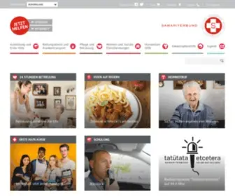 Samariterbund.net(Arbeiter-Samariter-Bund Österreichs) Screenshot