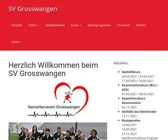 Samaritergrosswangen.ch(SV Grosswangen) Screenshot