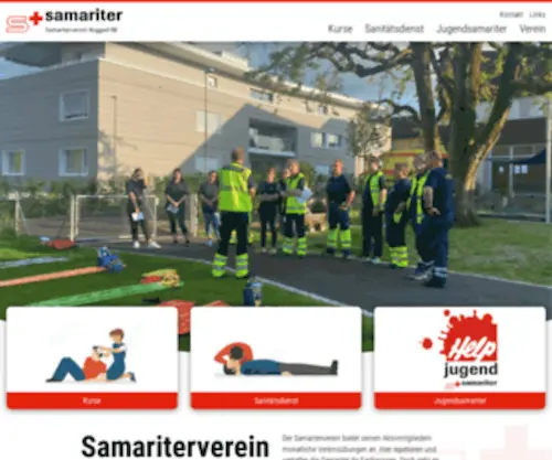 Samaritervereinroggwil.ch(Samariterverein Roggwil BE) Screenshot