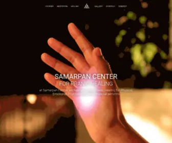 Samarpanpranichealing.com(Samarpan Center for Pranic Healing) Screenshot