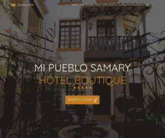 Samaryhotel.com(Samary Hotel Boutique) Screenshot