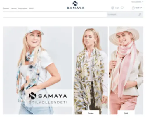 Samaya.de(SAMAYA ist topaktuelle Mode in Accessoires) Screenshot